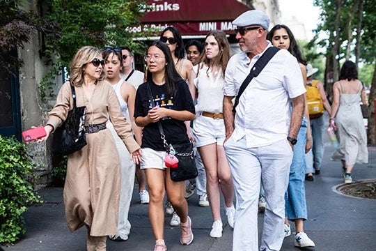 People walking 